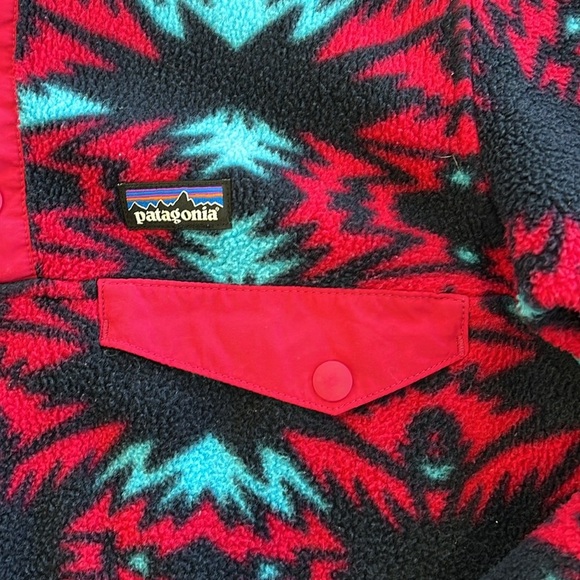 Patagonia Synchilla tribal print fleece - Picture 2 of 5